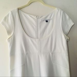 Diane Von Furstenberg cream jersey dress